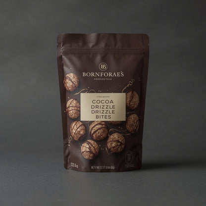 Bornforaes Cocoa Drizzle Bites