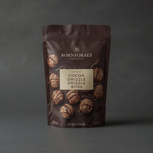 Bornforaes Cocoa Drizzle Bites